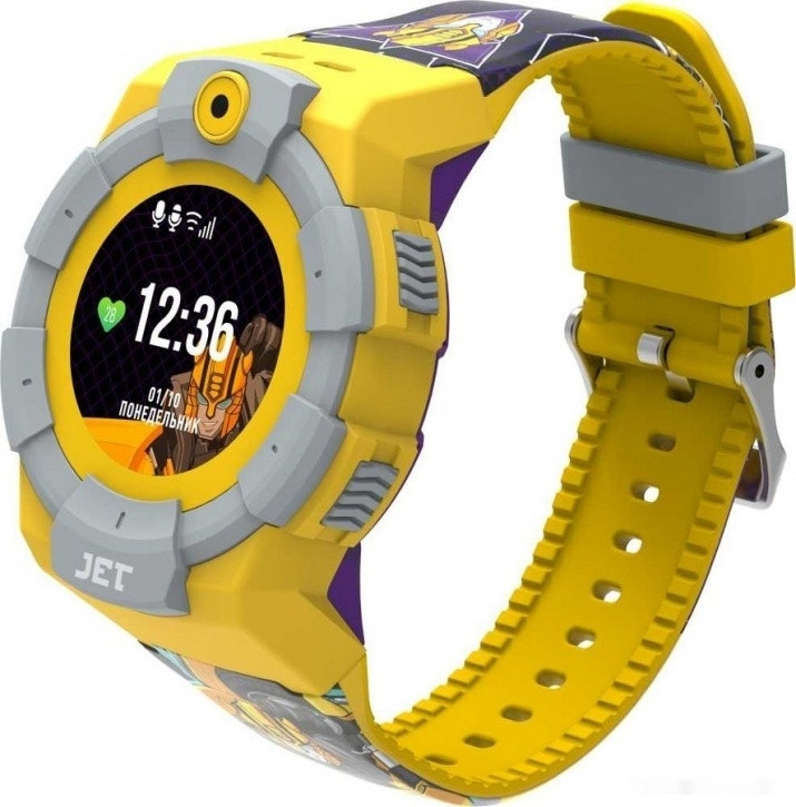 Умные часы Jet Kid Transformers Bumble Bee (желтый)