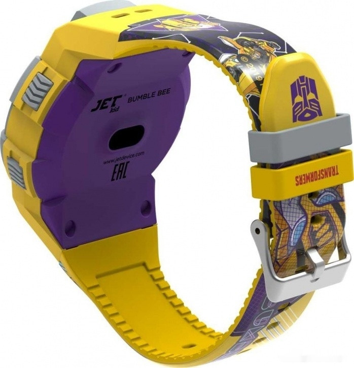 Умные часы Jet Kid Transformers Bumble Bee (желтый)