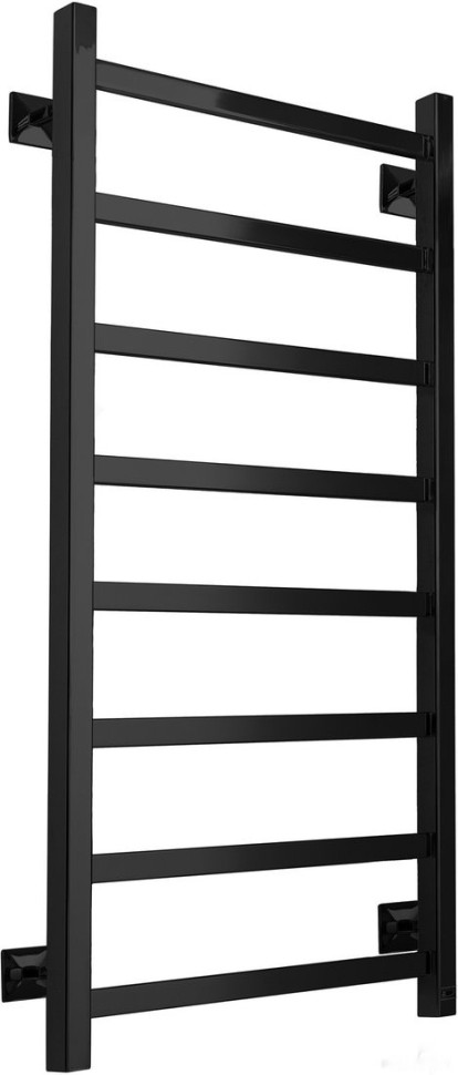 Полотенцесушитель Ростела Экспи Квадро V30 1/2" 8 перекладин 40x100 см (черный)