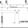 Умывальник Duravit Cape Cod 2347550000