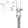 Смеситель Am.Pm Bliss L F5300032 для кухонной мойки