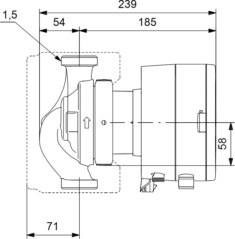 Циркуляционный насос Grundfos Magna3 25-40