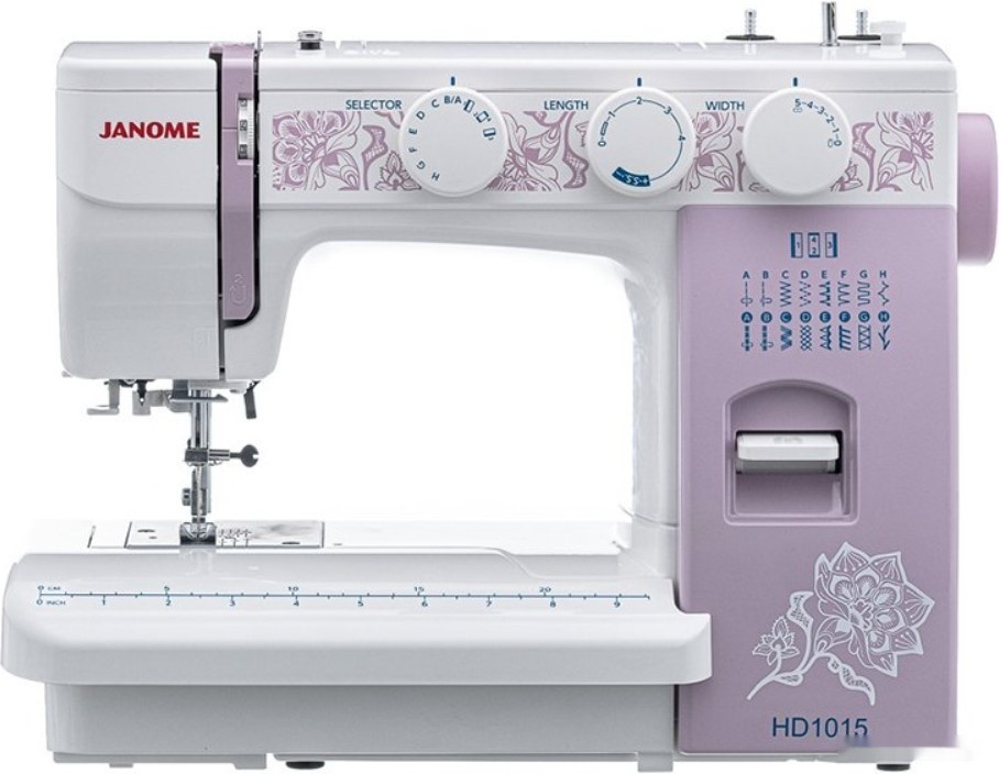 Электромеханическая швейная машина Janome HD1015