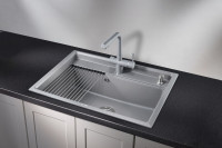 Кухонная мойка Granula KS-7301 (алюминиум)