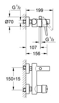 Смеситель Grohe Concetto 32211001