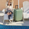 Чемодан-спиннер Ninetygo Danube MAX Luggage 24" (зеленый)