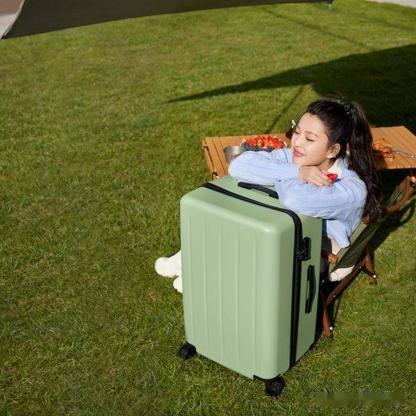 Чемодан-спиннер Ninetygo Danube MAX Luggage 24" (зеленый)