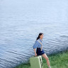 Чемодан-спиннер Ninetygo Danube MAX Luggage 24" (зеленый)