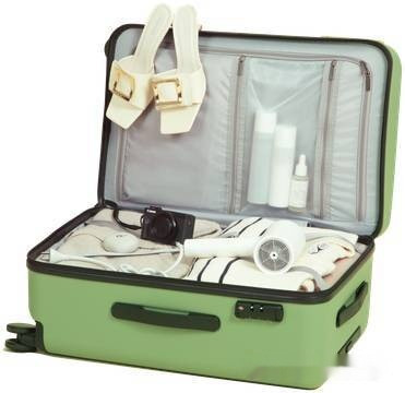 Чемодан-спиннер Ninetygo Danube MAX Luggage 24" (зеленый)