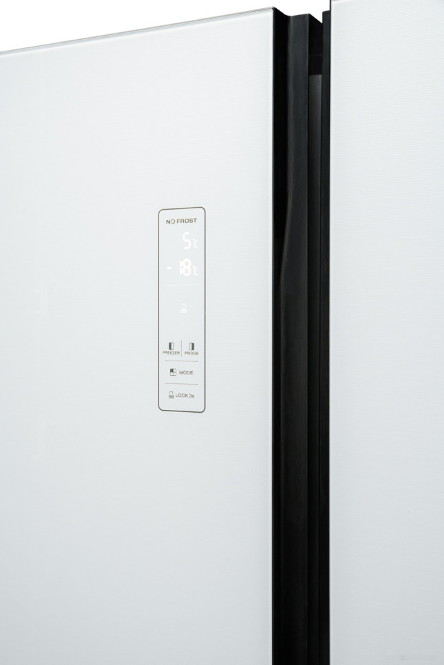 Холодильник side by side Weissgauff WSBS 500 NFW Inverter