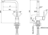Смеситель Paulmark Spring Sp212067-BS