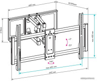 Кронштейн VLK TRENTO-20 (черный)