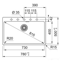 Кухонная мойка Franke MRG 610-73 (черный матовый)