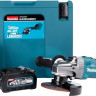 Угловая шлифмашина Makita GA005GM201 (с 2-мя АКБ)