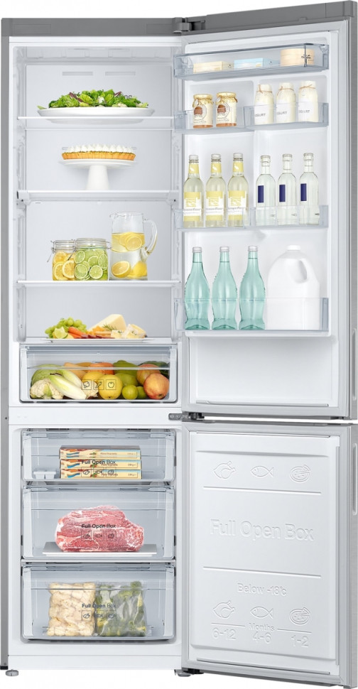 Холодильник с нижней морозильной камерой Samsung RB37A52N0SA/WT