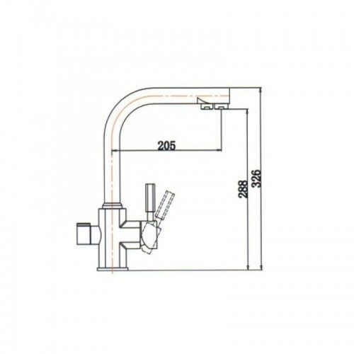 Смеситель Kaiser Decor 40144-10 White