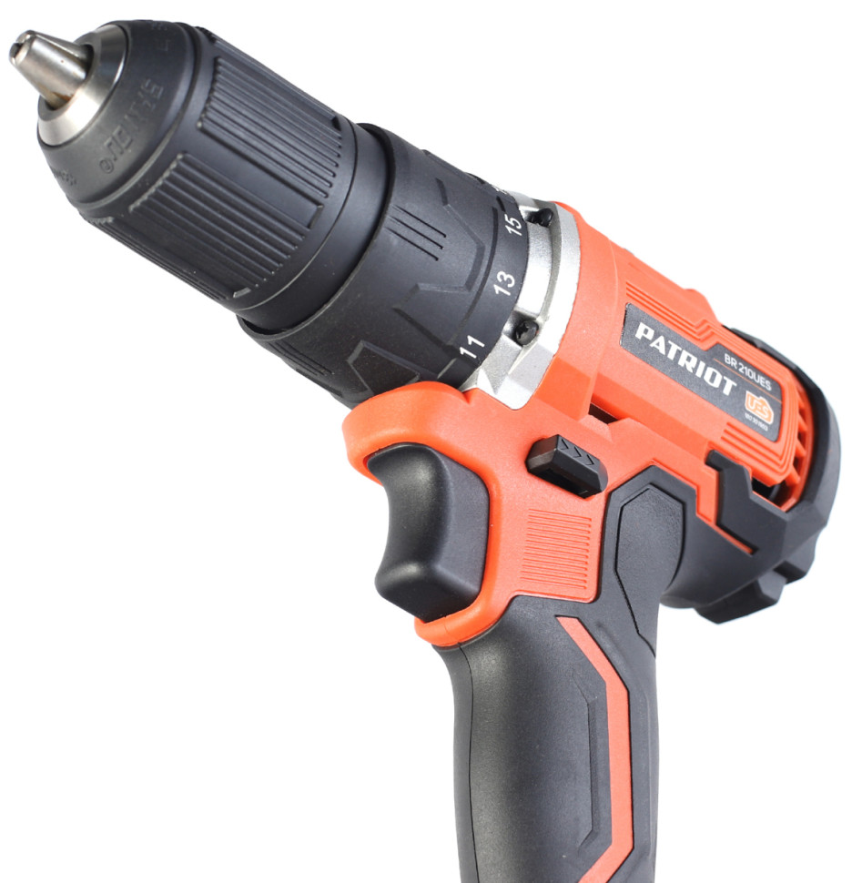 Ударная дрель-шуруповерт Patriot BR 210UES-h 180301555 (с 2-мя АКБ, кейс)