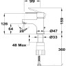 Смеситель Teka Petra 813866210