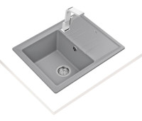 Кухонная мойка Teka Stone 45 S-TG 1B 1D (Grey metallic)