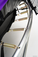 Батут Calviano Inside Master Purple 312 см - 10ft (внутренняя сетка, с лестницей)