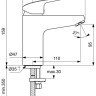 Смеситель Ideal Standard Ceraflex B1714AA