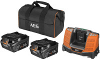 Аккумулятор для инструмента AEG Powertools SETLL1850SHD 4935478945 (2x18В/5 Ah + 18В, сумка)