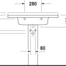 Умывальник Duravit Starck 3 85x48.5 (0304800000)