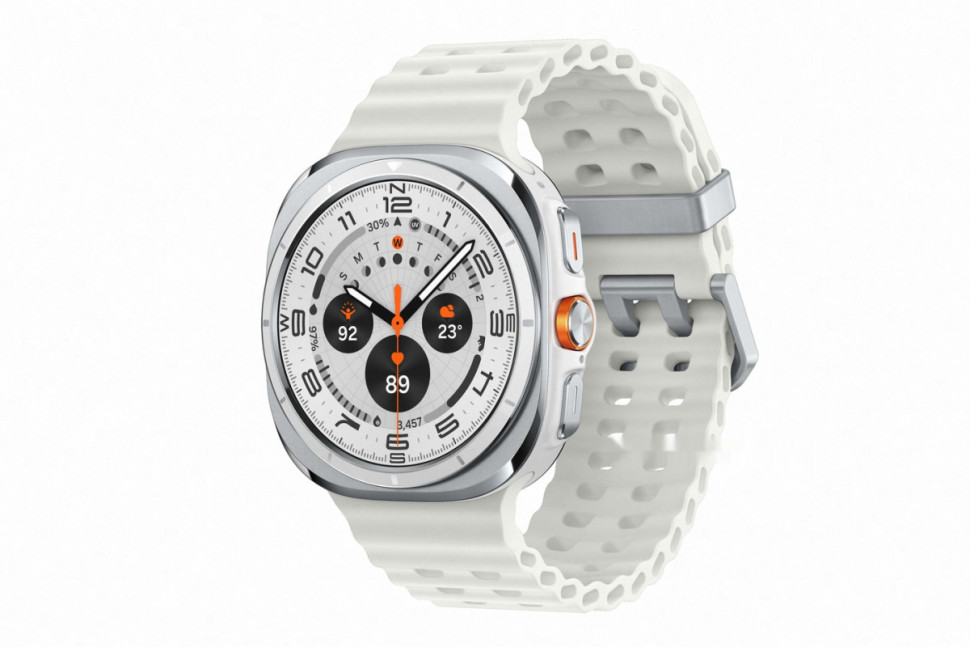 Умные часы Samsung Galaxy Watch Ultra 47 мм LTE (белый титан)