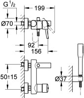 Смеситель Grohe Concetto 32212 001