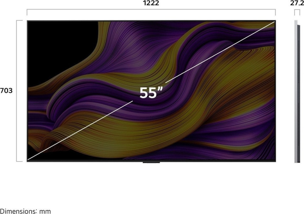Телевизор LG OLED evo AI G5 OLED55G5RLA