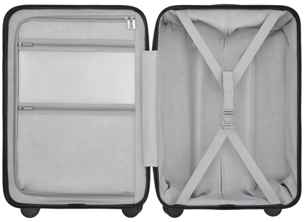 Чемодан-спиннер Ninetygo Danube MAX Luggage 26" (черный)