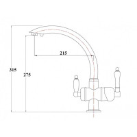 Смеситель Zorg ZR 327 YF