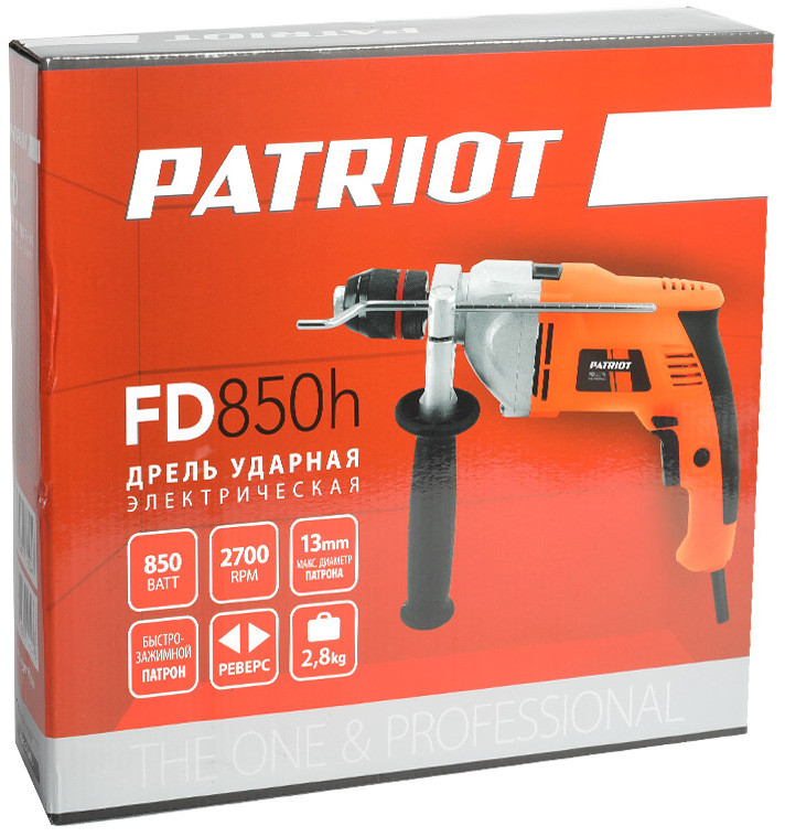 Дрель ударная Patriot FD 850H