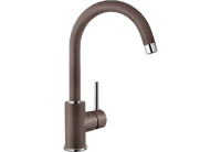 Смеситель Blanco Mida (хром/гранит) кофе