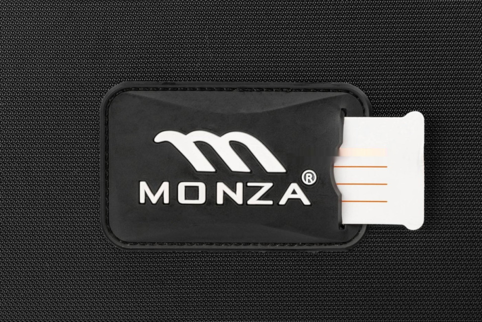 Чемодан Monza 8038# (M, черный)