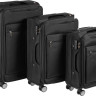 Чемодан Monza 8038# (M, черный)