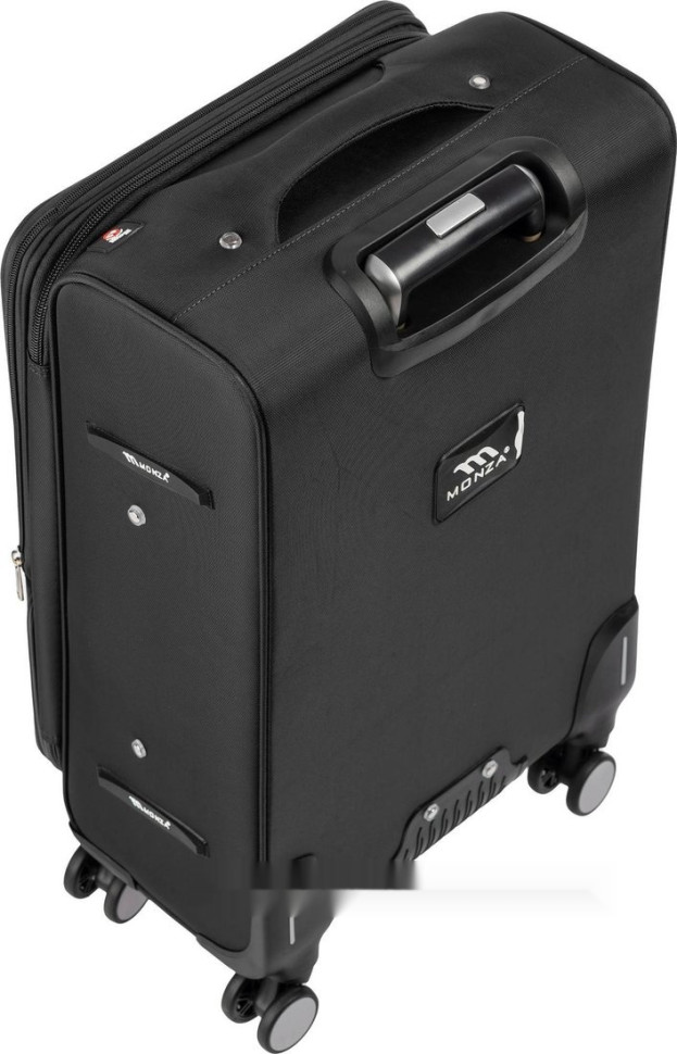 Чемодан Monza 8038# (M, черный)