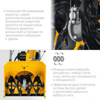 Снегоуборщик Steher GST-756