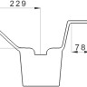 Умывальник Madera Classica 120