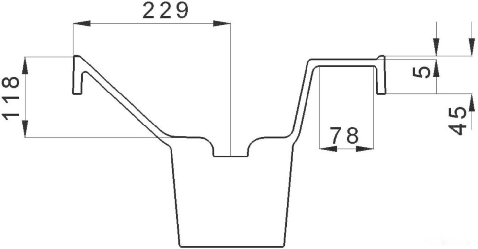 Умывальник Madera Classica 120