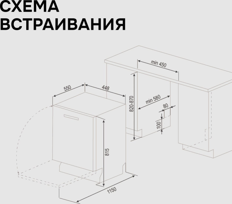 Посудомоечная машина Zigmund & Shtain DW 312.4