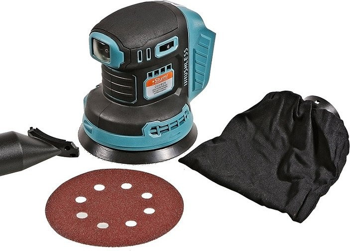 Шлифовальная машина Sturm COS18125 (без АКБ)