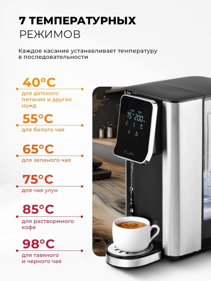 Электрический чайник LEX LXTP 3621