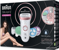 Эпилятор Braun Silk-epil 9 SkinSpa SensoSmart 9/990 Wet&amp;Dry