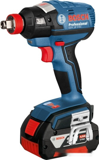 Гайковерт Bosch GDX 18 V-EC Professional 06019B9107 (с 2-мя АКБ, кейс)