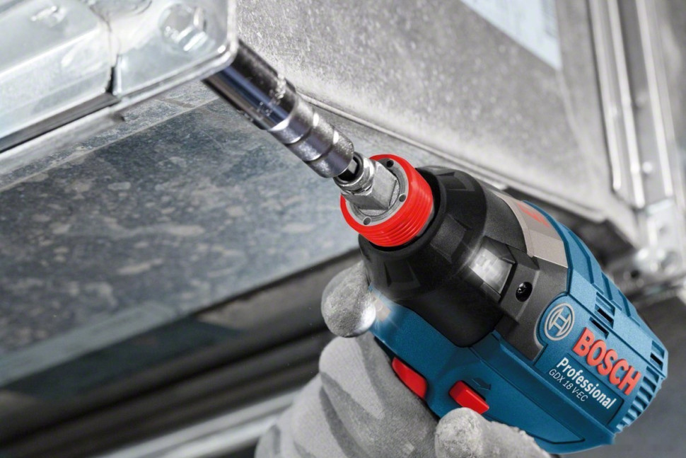 Гайковерт Bosch GDX 18 V-EC Professional 06019B9107 (с 2-мя АКБ, кейс)