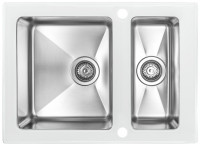 Кухонная мойка Zorg GS 6750-2 (белый)