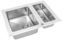 Кухонная мойка Zorg GS 6750-2 (белый)