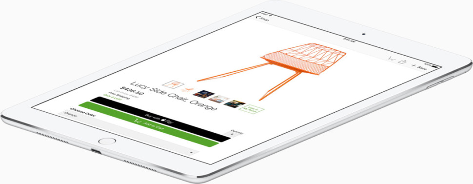 Планшет Apple iPad Pro 9.7 32Gb Wi-Fi (Silver) (MLMP2)