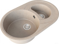 Кухонная мойка Гамма Гранит Granite-03 (песочный)